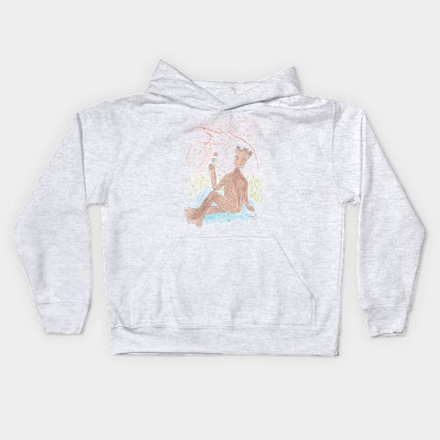 Sakura season Kids Hoodie by samikelsh